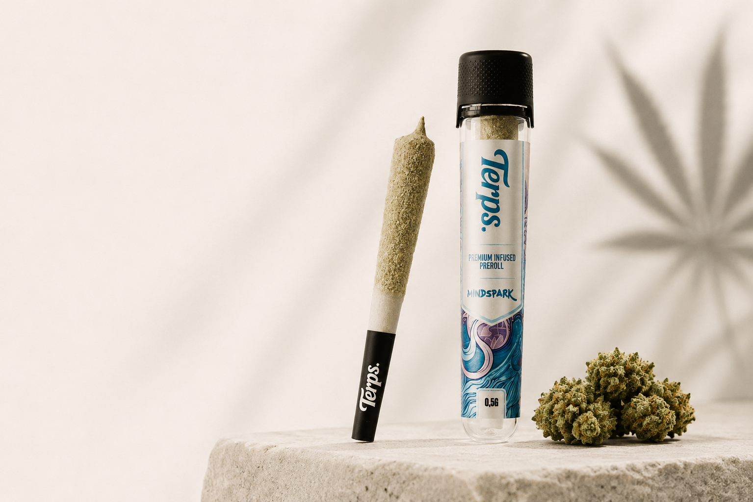 Terps Mindspark premium infused preroll
