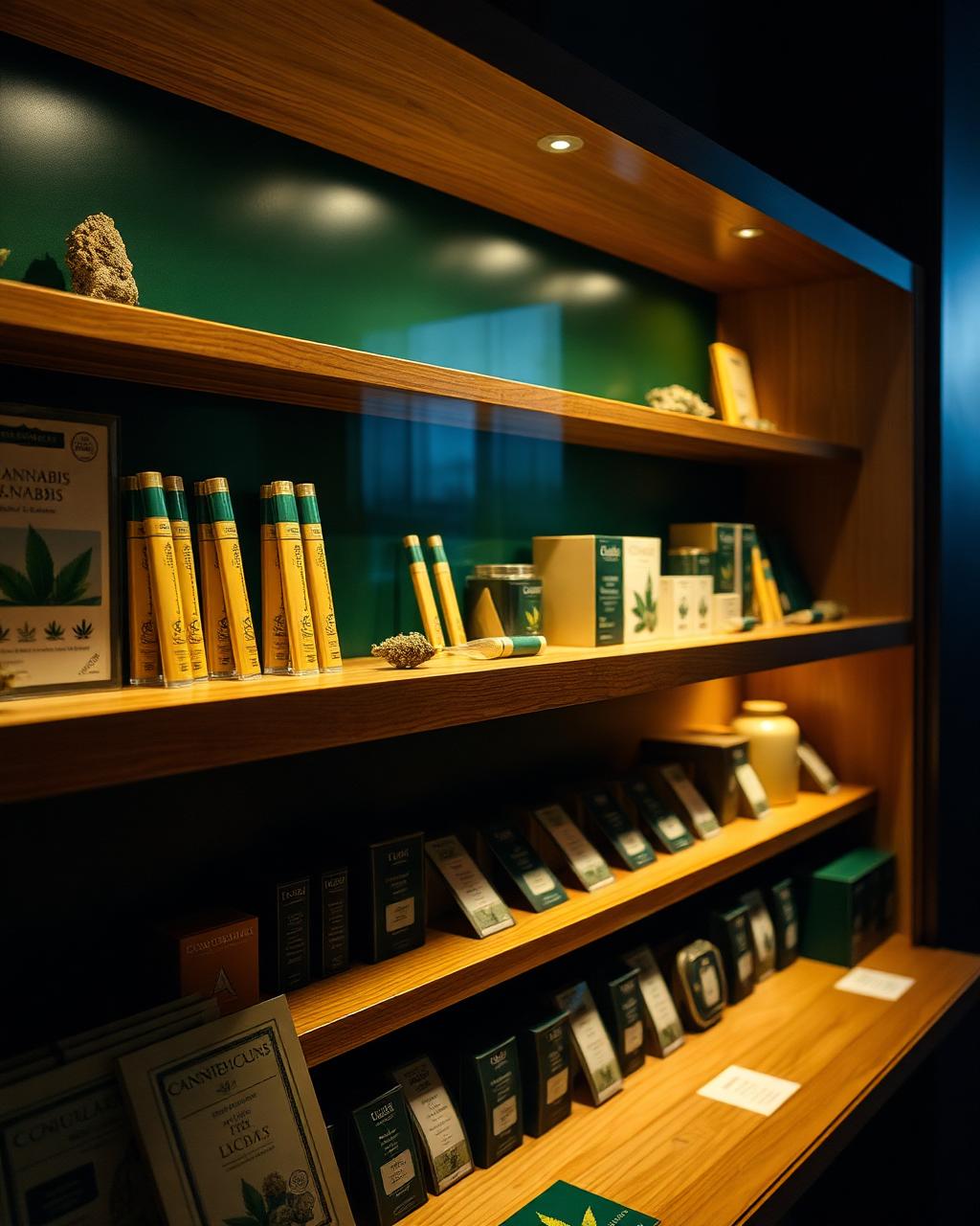 Curated Terps retail display
